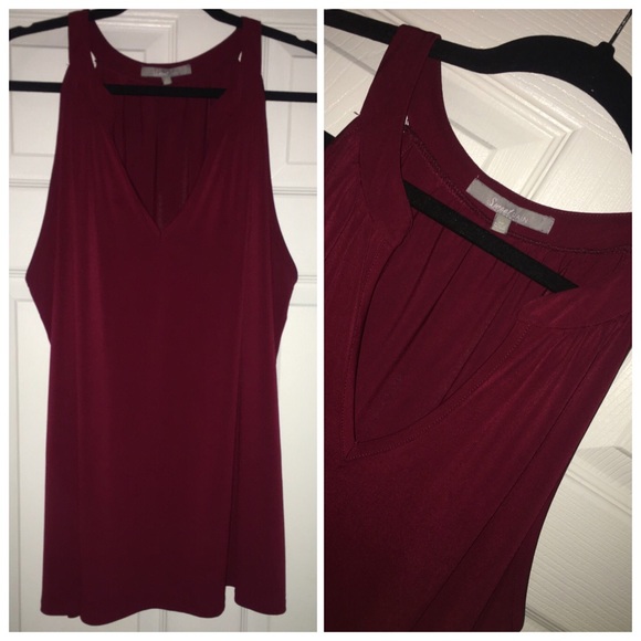 Sweet Rain Tops - Plus Size V Neck Top